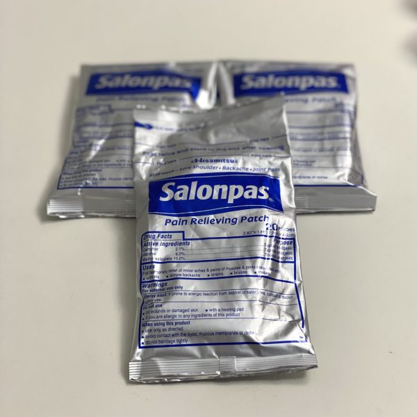 Salonpas - Envelope com 20 adesivos