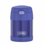 Pote térmico Thermos com colher - Roxa