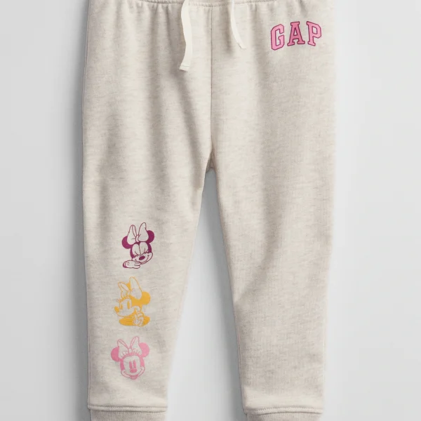 Calça de Moletom Branca Minnie Gap