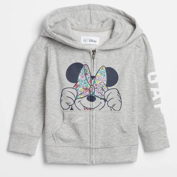 Casaco Moletom Cinza Minnie Gap