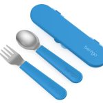 Kit Talheres Bentgo Kids Inox - Azul
