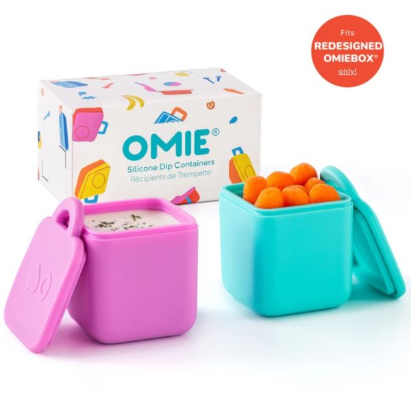 Kit com 2 potes para Omiebox - Rosa Azul