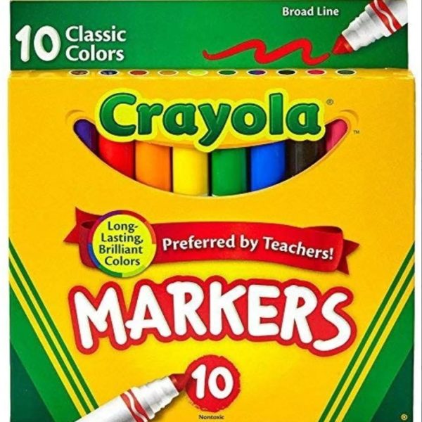 Canetinha Crayola - 10 Cores Ponta Grossa
