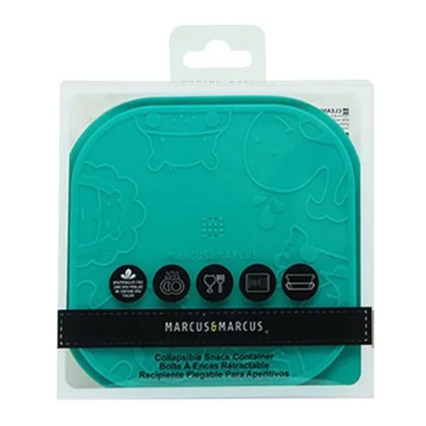 Pote Dobrável em Silicone Marcus & Marcus - Verde