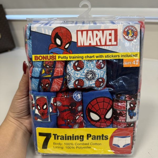 Cueca de Treinamento Homem Aranha